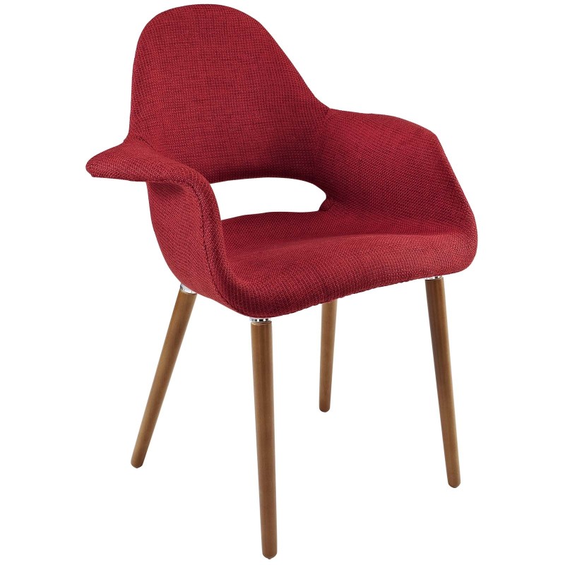 Aegis Dining Armchair in Red