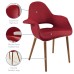 Aegis Dining Armchair in Red