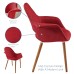 Aegis Dining Armchair in Red