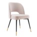 Rouse Performance Velvet Dining Side Chair in Pink