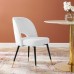 Rouse Performance Velvet Dining Side Chair in White