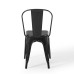 Promenade Bistro Dining Side Chair Set of 2 in Black