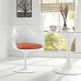 Lippa Dining Vinyl Armchair in Orange