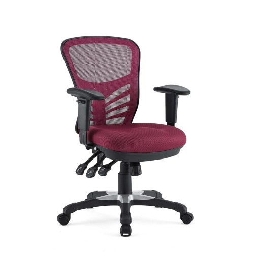 Mesh Office Chair in Red