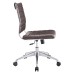 Armless-Mid-Back-Office-Chair-in-Brown