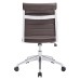 Armless-Mid-Back-Office-Chair-in-Brown