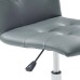 Armless Mid Back Office Chair in Gray