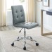 Armless Mid Back Office Chair in Gray