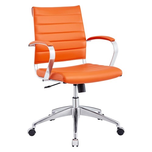 Back Office Chair in Orange