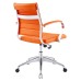 Back Office Chair in Orange