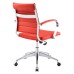 Back Office Chair in Red