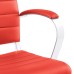 Back Office Chair in Red