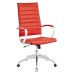 Highback Office Chair in Red