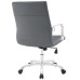 Mid Back Office Chair in Gray