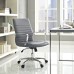 Mid Back Office Chair in Gray