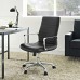 Mid Back Office Chair in Black