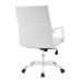 Mid Back Office Chair in White