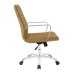 Mid Back Office Chair in Tan