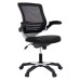 Vinyl Office Chair in Black