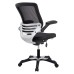 Vinyl Office Chair in Black