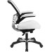 Vinyl Office Chair in White