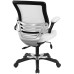 Vinyl Office Chair in White