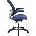 Vinyl Office Chair in Blue