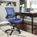 Vinyl Office Chair in Blue