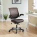 Vinyl Office Chair in Brown