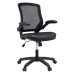 Vinyl Office Chair in Black