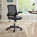 Vinyl Office Chair in Black