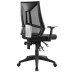 Extol Mesh Office Chair in Black