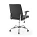 Lattice Vinyl Office Chair in Black