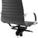 Groove Ribbed Back Office Chair in Gray