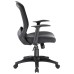 Pulse Vinyl Office Chair in Black