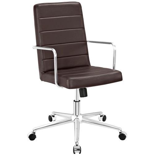 Cavalier Highback Office Chair in Brown