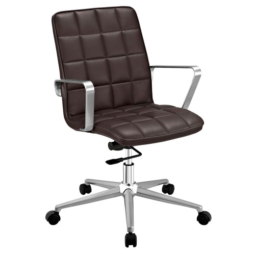 Tile Office Chair in Brown