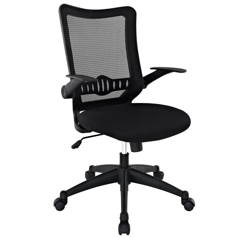 Explorer Mid Back Mesh Office Chair in Black