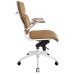 Mid Back Office Chair in Tan