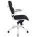 Mid Back Office Chair in Black