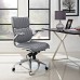 Mid Back Office Chair in Gray