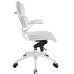 Mid Back Office Chair in White