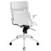 Mid Back Office Chair in White