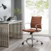 Mid Back Office Chair in Terracotta