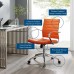 Mid Back Office Chair in Orange