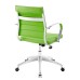 Mid Back Office Chair in Bright Green