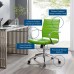 Mid Back Office Chair in Bright Green