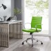 Mid Back Office Chair in Bright Green