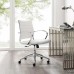 Mid Back Office Chair in White