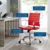 Mid Back Office Chair in Red